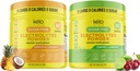 Keto Vitals Pineappale Coconut Bundle with Cherry Limeade - 2 Pack Bundle Keto Electrolytes Powder - 配有钾,镁,钠,钙的电解质 - Pinneapple Coconut & Cherry Limeade