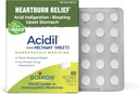 Boiron Acidil 用于缓解酸性还原、心脏烧伤、消化不良和胃气肿 -- -- 60个计数