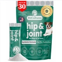 PetCultures Hip & Joint Tribiotic Powder,一种支持狗运动的食品Topper补充剂,配有亲生、生前和生后加Glucosamine & Chondroitin-美国制造