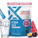 CardoMax Hydromax 电解质饮料混合剂 — Wavecrusher Flavor 15 带有钾和镁的液态包装 — Zero Sugar, Keto & Vegan Electrolytes 用于快速水分和恢复的补充