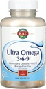 Kal Ultra Omega 3-6-9,100软胶