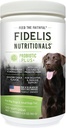 FIDELIS 狗的亲生+ 宠物的亲生生物, 消化性脂肪健康, Yeast, Ichy Skin/ Ears, Paw Licking, 安全狗治疗补充 宠物, 成人,大和小, 在美国制造, Duck Flavor, 120 Chews