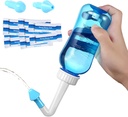 Carllg Neti Pot - 给成人和孩子的鼻液冲洗瓶(300毫升瓶,30个盐包)