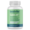 Calm AF(先进公式)(60 Veggie Caps) - 临床研究 Shoden Ashwagandha, Suntheanine L Theanine, PharmaGABA - 无 Stearates - Vegan - 非 GMO - Gluten Free - Ashwagandha & GABA 补编