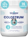 Grass Fed Colostrum 粉末 — — 保障30% IgG — — 促进消化系统、肌肉健康和增强免疫系统 — — — 不受欢迎、非GMO和Gluten Free — — 16 OZ 454 gm来源于美国