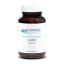 代谢维持 CoQ10 Capsules - 100mg CoenzymeQ10 配有维生素C - 抗氧化剂,免疫,能量+心血管支持(60 Capsules)
