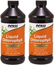 现在食品 氯酚和薄荷, 16 OZ LIQUID (2包)