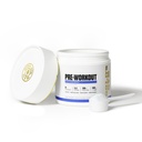 Gold)的健身营养 工作前粉 QQ 无豆, Keto, Vegan Premium Flavor 与天然咖啡因, L-Citrulline, Alpha GPC, Beta-Alanine, 以及抗氧化剂, 20 种服务品(蓝莓)