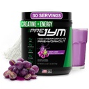 JYM 补充科学预科 JYM 葡萄糖 男、女、BCAAs、Nootropoctics、Creatine HCI、Citrulline、Beta-Alanine、Betaine、Taurine、Huperzine、30名服务员