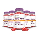 合理实验室(5 Pack Rapid ripped Keto ACV Gummys Extreme 2000MG Rapidripped Keto Gummys Apple Cider Vinegar 配以石榴蜂蜜汁粉 B12 Vegan 非 GMO 300 Gummys 配制的