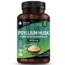 Psyllium Husk Capsules 富含Probiotics 纤维补充剂 高吸附力 有助于Plantago Ovata种子公司、Ispaghula Husk公司、Gluten Free Made公司在英国的Gluten-Federal Company