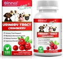 Cranberry for Dogs, 180P Cranberry 尿药片 for Dogs - 支持Bladder感染,尿药Tract,Bladder Stone & Dog UTI, 宠物补充疗法 for Dogs, Chicken Flavor - 180P 可嚼的牌匾