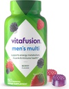 成人Gummy Vitamins for Men, Berry Flamived Men's 多维塔明 Gummy 补充维生素A, C, D, E, B6, B12, 75 日供应, 150 计数