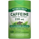 Nature's Truth Cafeine Pills | 220mg | 120 Count | with Green Tea Excert | Vegan, Non-GMO & Gluten Free Supplement 互联网档案馆的存檔,存档日期2013-03-02.