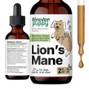 永远的猫咪狮子 Mane蘑菇 狗的补品 - 大脑和焦点支持 - 液态狮子的马妮蘑菇 狗的补品 - 犬类维生素和补品 - 糖和无酒精滴液 - 2 floz