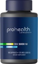ProHealth Vitamin D3 5000 IU(5000 IU,100 Capsules) 互联网档案馆的存檔,存档日期2013-12-10.