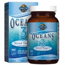 生命海洋花园 3 Beyond Omega-3 与OmegaXanthin, EPA, DHA 补充品,鱼油 1200 mg Omega 3, Astaxanthin & Brown Seaweed Extract - 60 Softgels