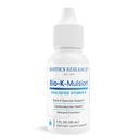 生物研究 生物 K Mulsion 液体维生素 K 滴液 - 500 mcg/S - 成人维生素 K1 植物二酮 - VIT K 补充 - 强骨,心脏健康,血液克隆支持,1 floz