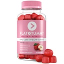 Flat Tummy Apple Vider Vinegar Gummys, 60 Counter – ACV Gummys, Detox, 支持Gut Health – Vegan-Friendly, Non-GMO - 甜菜和石榴超食品粉,维生素B6,B9 & B12