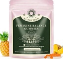 (原始内容存档于2019-09-21). Feminine Comble Gummys for Women – probiotic & pH Support – Hawaiian Pineapple Flavor – Daily Wellness Supplement – Vegan, Gluten-Free – 60 Counts, 30 services