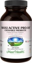 Maxi Health Active Pro-10 Kids Probiotic Chewables – 15 Strains for Digestive & Immune Health – 10亿 Probiotic Blend - 乳品无销量,科舍尔 – 支持古特健康,蔬菜 – 60 ct(谢尔夫稳定)