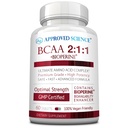 获批科学BCAA补编 - 60片 - 24mg - 提高性能和加强肌肉发育 - L-Leucine, L-Isoleucine, L-Valine - 在美国制造,非GMO
