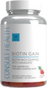 与ANAGAIN协商健康 BIOTIN GAIN Gummys -- -- 减少毛发损失 -- -- 临床试验 -- -- 10 000毫克维他命B7支持男女健康毛发生长、皮肤和钉子 -- -- 60个计数