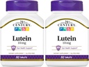 21世纪Lutein 10 mg 平板电脑,60个计数(包2)