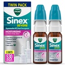 Vicks Sinex严重鼻喷雾、用阿洛液摩擦超细雾、解毒药、因寒冷或过敏而从斯图菲鼻子中解药、鼻塞和鼻塞压力解药、265喷雾x2