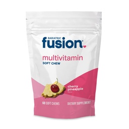Bariatric Fusion Bariatric 多维特敏 厨师 软厨 樱桃 菠萝 Flavor 厨师 临床外科病人的维生素 60 伯爵 1个月供应
