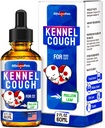 Kennel Cough 治疗狗和猫 – 狗咳抑制剂帮助过敏,Runny Nose,喷嚏 – All Breeds & Sizes – Mullein Leaf and Calendula – 2 Oz