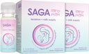 SAGA 有机乳液射击 QQ 母乳补充剂 适应剂 – Fenugreek & Milk Thetle – 高生物利用率 & Fast Onset – 每日牛奶供应 – 橙米莫莎 2oz Shots (4-Pack)