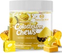 Colostrum Chews 配有增生剂的 " Gut健康 " 、 " Bloating " 、 " 免疫支持 " 、 " 皮肤 " 、 " 发型和美貌 " ----菠萝火焰(60种服务)