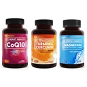 BioEmblem 三聚镁复合物和Turmeric Curcumin 补充物和CoQ10 与BioPerine
