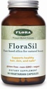 FloraSil 90 Veg Capsules - Silica 配有马尾萃取剂,用于健康头发、皮肤和钉子 * - 支持凝胶形成