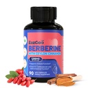 Premium Berberine Supplement 1200mg 与锡兰锡桂 - 90 Vegan Capsules - Berberine HCL Supplement N-GMO Gluten Free, Immune 支持
