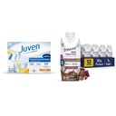 Juven治疗营养 饮用治疗伤痛的混合粉, 并确保 Max 蛋白质营养 摇晃 30g 蛋白质, 1g 糖, 高蛋白质摇晃