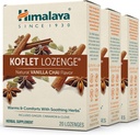 喜马拉雅Koflet Lozenges, 香草柴火, 天然草药 cough Drop for Warming Relief and Soothing Comfort, 130 mg, 20 Lozenges, 3 Pack