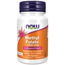 Now Foods Supplements, Methy Folate 1000 mcg, 代谢活性Folate *, 共酶 B 维生素, 90 片