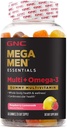 GNC Mega Men 基本要求多加 - Omega 3 Gummy, 60 cmt