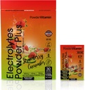 动力维他命 电解质 粉末包 - 草莓 木瓜 - Keto Electrolytes for Daily Energy - 水化粉有1000mg钾,120mg镁,零卡路里 - 30水化包