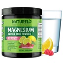 NATURELO 磁性粉末 -- -- 配有昆诺阿、Cauliflower、 & Flaxseed 抗压药、Raspberry Lemon 85 成品,15oz