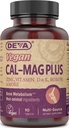 DEVA Vegan 镁钙补充剂,加锌,维生素C,D&K,Boron,90片