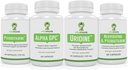 VitaMonk Resveratrol、Pterostilbene、Alpha GPC和Uridine Bundle - 长寿和大脑助推堆