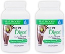 SuperDigest (2 Pack) 最佳过程 Alkaline – 多酶消化支持 – 与 Alfalfa, Papain & Bromelain ( Vegetarian 友好) 的消化酶