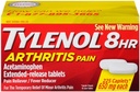 Tylenol 8 Hour 关节炎 疼痛 reliever Fever Reductioner 扩展释放 Caplet, 225 计数