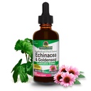 大自然用有机酒精来回答 Echinacea & Goldenseal, 2-Fluid Ounces