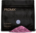 ProMix 营养 预研粉 混合莓 - 最大限度的聚焦和性能 - 帮助肌肉增益,耐力 - 维生素B12,咖啡因,Beta-Alanine & L-Tyrsosine - 30 services (Pack of 1)