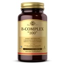 Solgar B-Complex "100",100 蔬菜卡普勒斯 - 神经系统支持 - 支持能量代谢 - 非GMO,Vegan,Gluten Free,奶制品自由,Kosher - 100 services