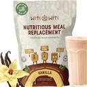 WitiWiti Vegan Meal Modern, Vanilla - 植物蛋白粉 23g - 超级食品,绿素,预生素,维生素和矿物 - 乳制品和葡萄糖 免费 - 全为女性和男性服务,15 Svgs